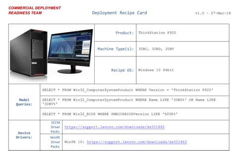 lenovo driver packs windows 10.